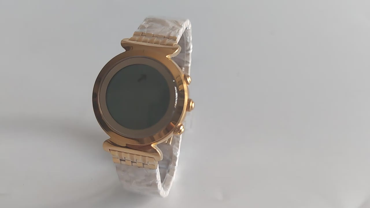 AL-FATIHA/AL SALAH Alloy Azan Watch Muslim Wristwatch With Backlight Hijri Calendar English Arabic Islamic