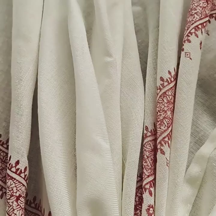 Trendy Ethnic Prayer Scarf - Men's Fashion Polyester Stole for Ramadan and Religious Ceremonies