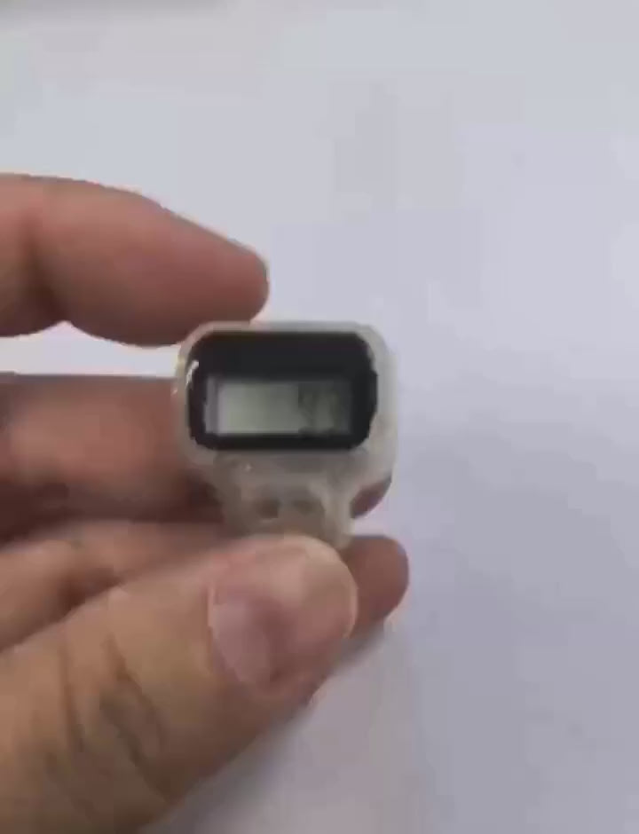 Finger Counter W/ Islamic Tasbih Digital LED Electronic Handheld Tally Counter, Finger Counter Resettable Clicker, Battery Included