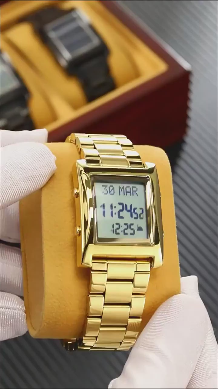 Muslim Qibla Direction Instruct Watch Men Women Prayer Multifunctional Worship Watches Luxury Male Original Wristwatch